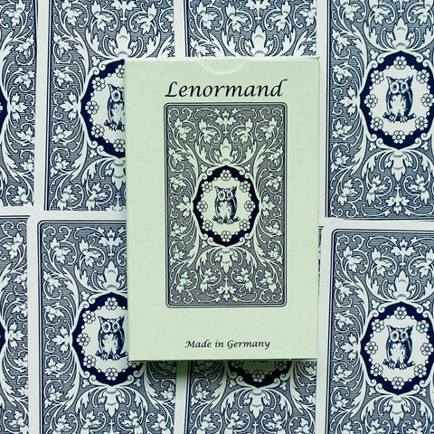Blue Owl By Mlle Lenormand 36 Cards Deck Esoteric Fortune Telling Agm 1067012979
