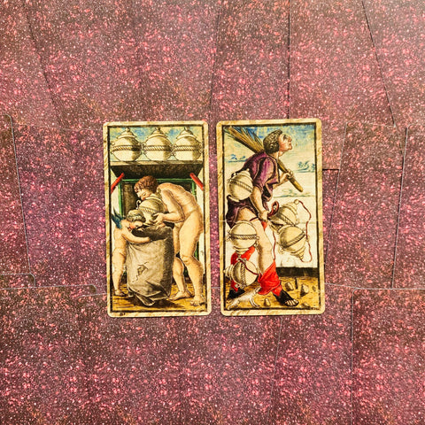 Sola Busca Tarot Cards Deck Lo Scarabeo Museum Quality Line Divination Sp08