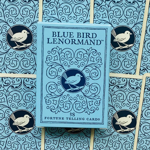 Blue Bird Lenormand Oracle Cards Deck S. Kaplan Esoteric Telling US Games System