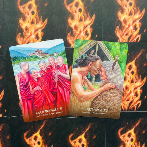 Ancestor Spirit Oracle Cards Blue Angel