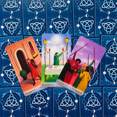 Triple Goddess Tarot Deck Cards Esoteric Telling Lo Scarabeo NEW