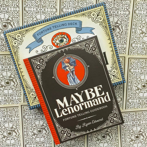Maybe Lenormand Oracle Deck by Ryan Edward 52 Cards US Games Divination