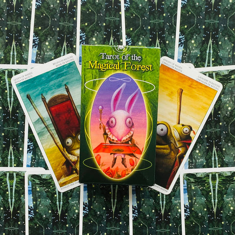 Tarot Of The Magical Forest Deck Cards Esoteric Fortune Telling Lo Scarabeo NEW