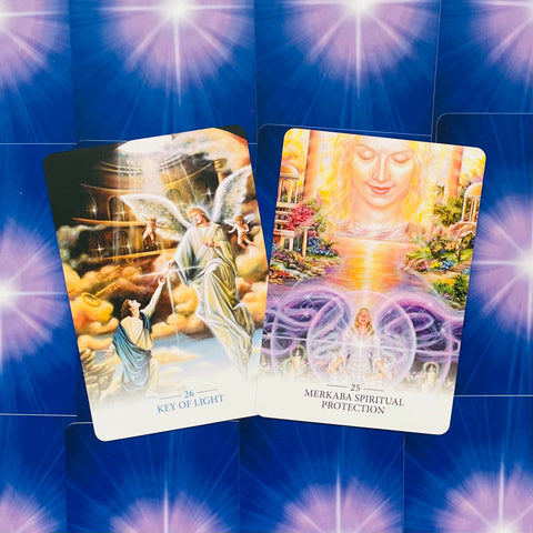 Lightworker Oracle Tarot Deck by Blue Angel 44 Cards & Guidebook