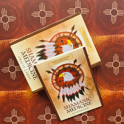 Shamanic Medicine Oracle Card Deck Blue Angel Divination 50 Cards