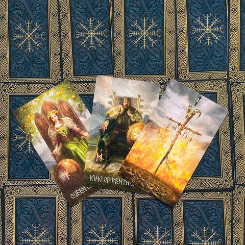 Runic Tarot Cards Deck And Book Lo Scarabeo Sephiroth Dempster Esoteric NEW