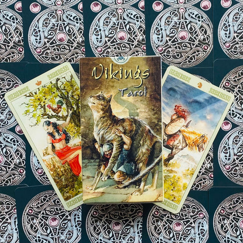 Vikings Tarot Deck Cards Esoteric Fortune Telling Lo Scarabeo NEW