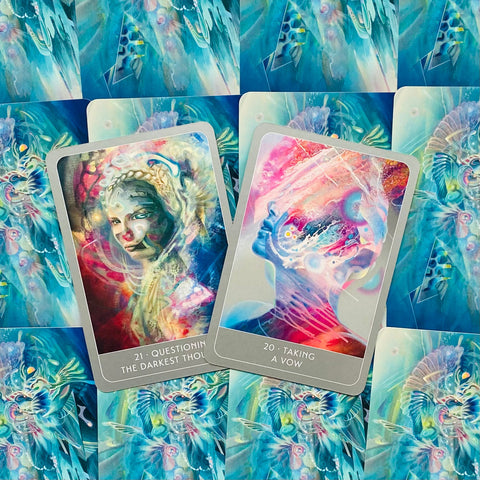 The Empaths Oracle Cards Deck Llewellyn Raven Digitalis Konstantin Bax Mind NEW