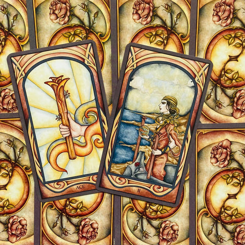 Fenestra Tarot Deck by Chatriya US Games 78 Card Set New Sealed