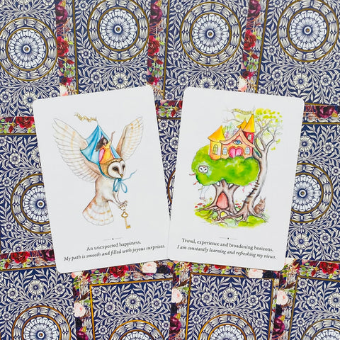 Oracle of the Wylder Ones Tarot Cards Deck by Sharon McLeod Blue Angel