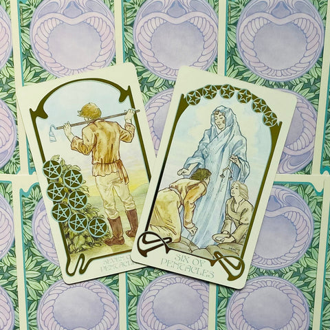 Ethereal Vision: Iluminated Tarot Card Deck Esoteric by US Games Systems