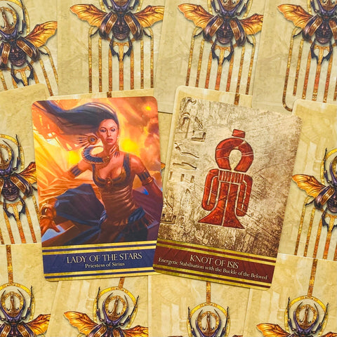Isis Oracle Cards Deck Alana Fairchild Esoteric Telling Blue Angel NEW