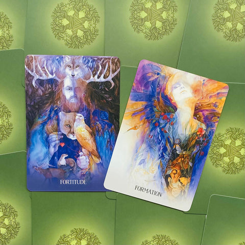 Sacred Earth Oracle Cards Deck Unity Revision Revolution Blue Angel Esoteric NEW