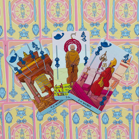 Siddhartha Tarot Cards Deck Lo Scarabeo Bruno Letizia Esoteric Divination NEW