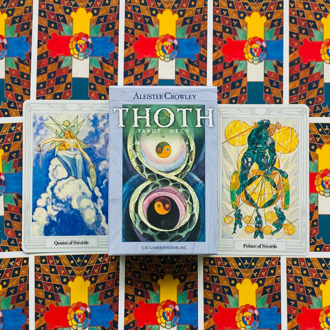 Aleister Crowley Thoth Tarot Small Deck Cards Esoteric Telling US Games NEW