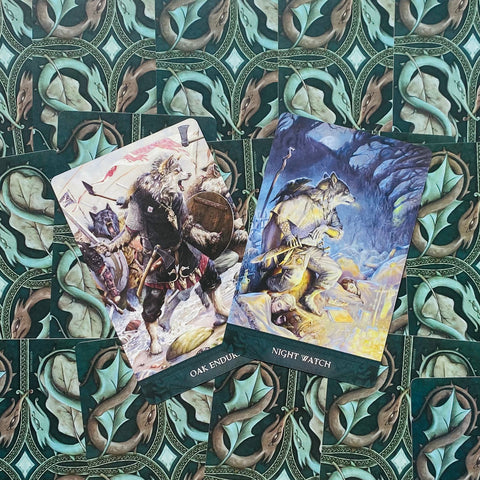 Raven's Wand Oracle Tarot Deck 44 Cards & Guidebook by Steven Hutton
