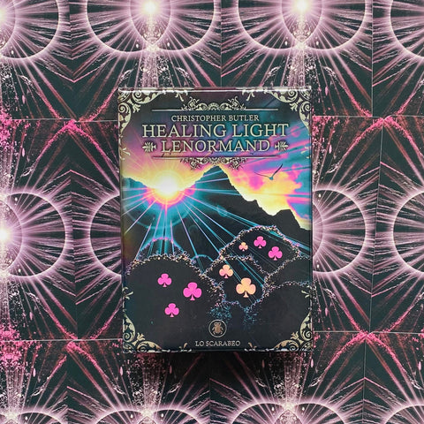 Healing Light Lenormand Oracle Cards Deck Lo Scarabeo Christopher Butler NEW