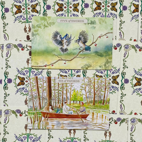 Pastoral Tarot Cards Deck & Book Set With Linen Pouch US Games Systems NEW