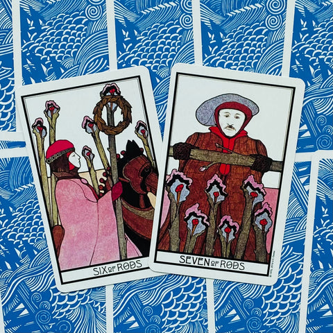 Aquarian Tarot Deck in Collectible Tin by US Games Systems, 78 Cards