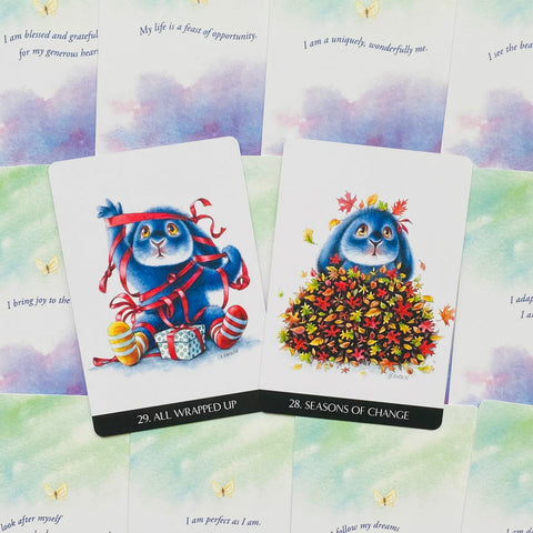 Inner Child Oracle Cards Deck by Teresa Salerno Blue Angel 46 Cards Set