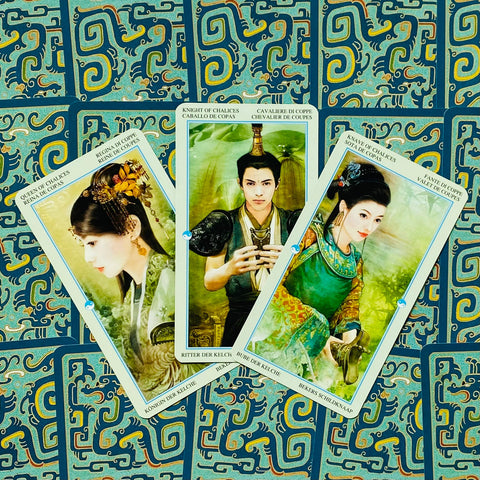 China Tarot Deck by Lo Scarabeo 78 Cards with Guidebook Divination