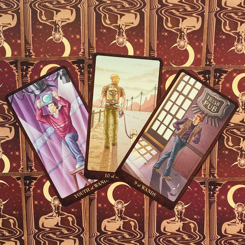 Gay Tarot Deck 78 Cards Lo Scarabeo LGBT Fortune Telling Divination