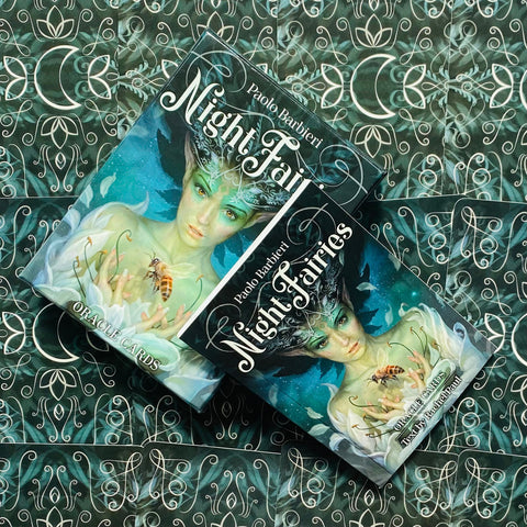 Night Fairies Oracle Cards Deck Lo Scarabeo By Paolo Barbieri Fairy World NEW