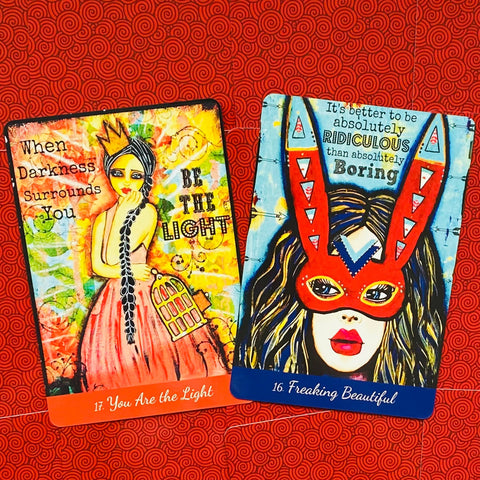 Love Your Inner Goddess Oracle Card Deck by Blue Angel, 44 Cards, New Sealed