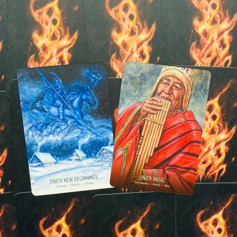 Ancestor Spirit Oracle Card Deck with Guidebook by Blue Angel