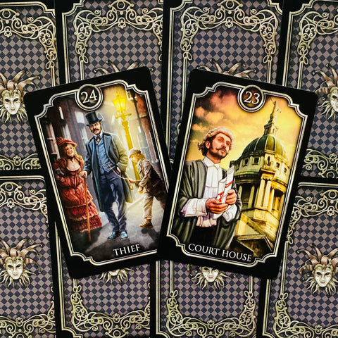 Fin de Siècle Kipper Oracle Deck by Ciro Marchetti, 39 Gilt Cards, US Games