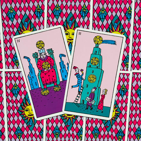 Kitty Kahane Tarot NEW Edition Cards Deck Agm Urania Esoteric Colorful Fortune