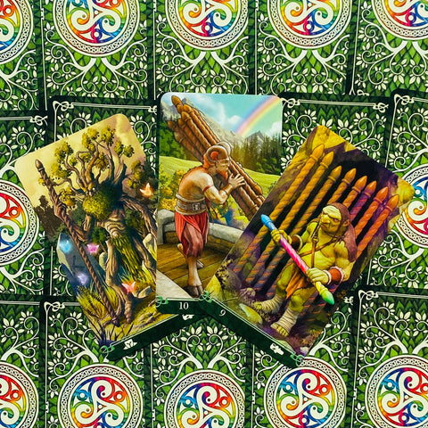 Tarot At The End Of The Rainbow Cards Deck Lo Scarabeo Esoteric Fortune NEW