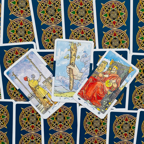 Universal Mini Tarot Cards Deck By Roberto De Angelis Telling Lo Scarabeo NEW