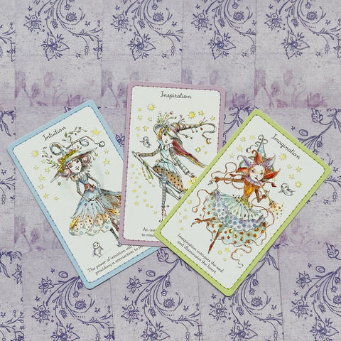 Witchlings Cards Deck & Book Set Enchanting Spells Energy US Games Systems NEW