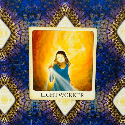 Messages From The Light Meditation Oracle Cards Deck US Games 52 Cards