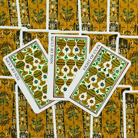 Visconti Mini Tarot Cards Deck Lo Scarabeo Atanas Atanassov Full Cards Deck NEW