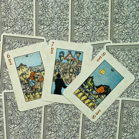 Rider-Waite Tarot Poker Playing Cards Deck with Guidebook by US Games