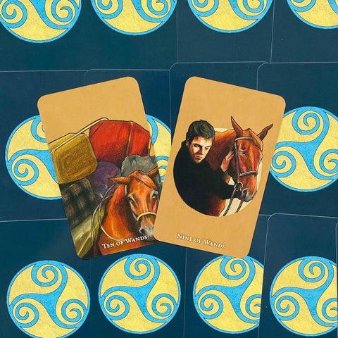 Scorpio Sea Tarot Cards Deck & Book Set Llewellyn Maggie Stiefvater Cynova NEW