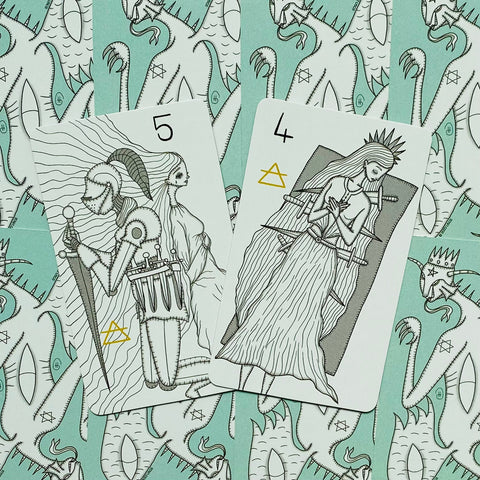 Medieval Mischief Tarot Cards Deck US Games Systems By Riccardo Gil Ferraro NEW