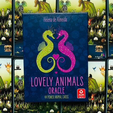 Lovely Animals Oracle Deck Agm Urania By Helena De Almeida 44 Cards Esoteric NEW