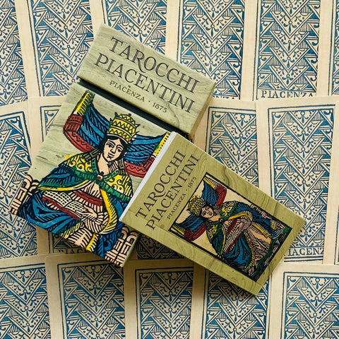 Tarocchi Piacentini Tarot Cards Deck Limited Edition Lo Scarabeo Piacenza NEW