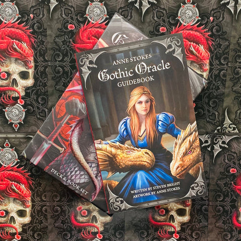 Anne Stokes Gothic Oracle Tarot Cards Deck & Guidebook Set by US Games