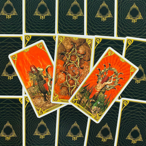Night Sun Tarot Deck by Lo Scarabeo 78 Cards Esoteric Fortune Telling
