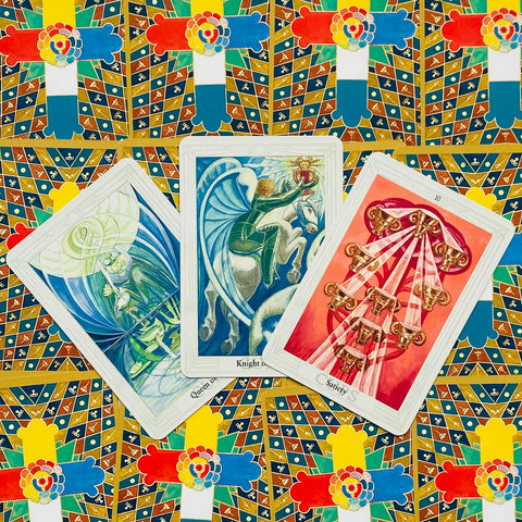 Small Crowley Thoth Premier Edition Tarot Cards Deck US Games Systems Crbn80