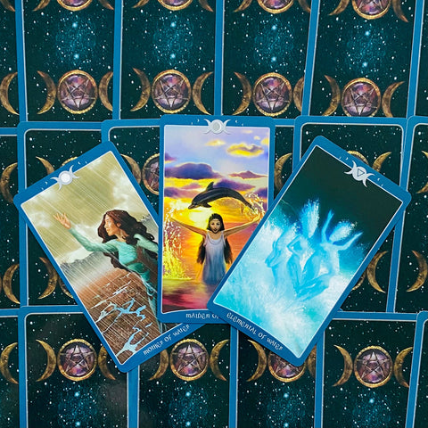 Book of Shadows Tarot 2 Deck & Guidebook Set by Lo Scarabeo Wicca