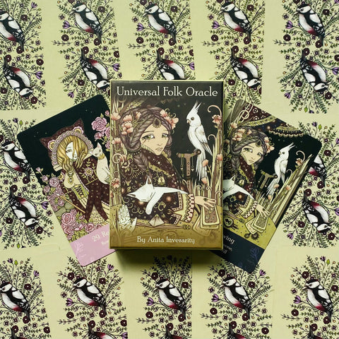 Universal Folk Oracle Deck Cards Anita Inverarity US Games Systems Ufo44