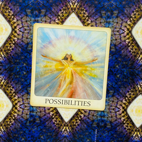 Messages From The Light Meditation Oracle Cards Deck US Games 52 Cards
