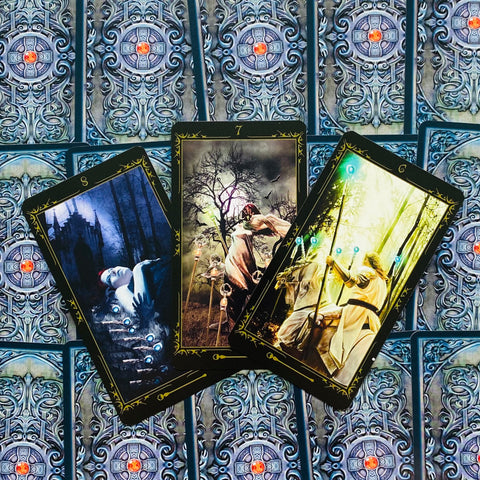 Dark Fairytale Tarot Deck 78 Cards w/ English Guidebook by Lo Scarabeo