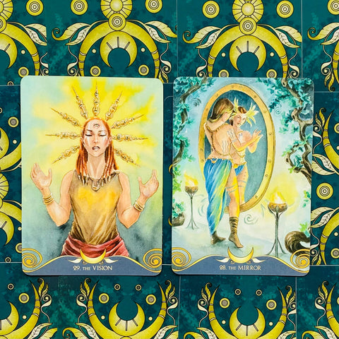 Goddess Temple Oracle Cards Deck by Lo Scarabeo 45 Card Set New Sealed