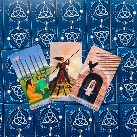 Triple Goddess Tarot Deck Cards Esoteric Telling Lo Scarabeo NEW